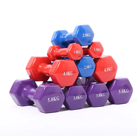 Manubri fitness colorati