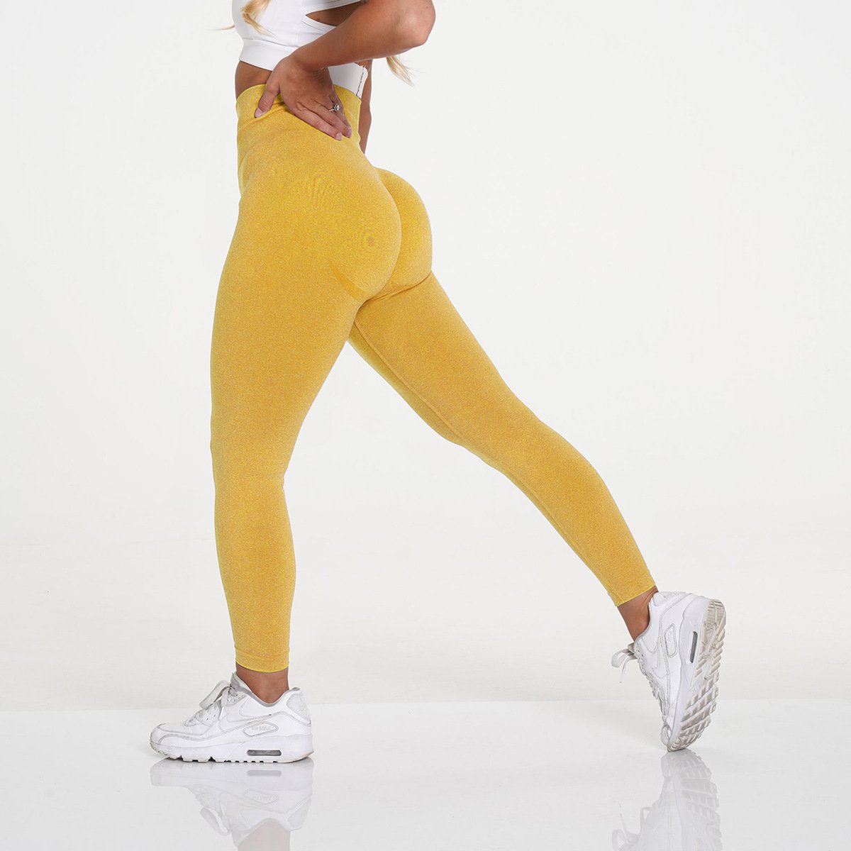 Pantaloni Fitness Skinny ad Asciugatura Rapida da Donna