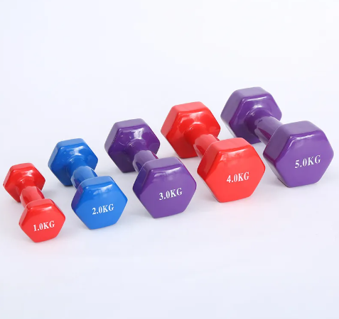 Manubri fitness colorati